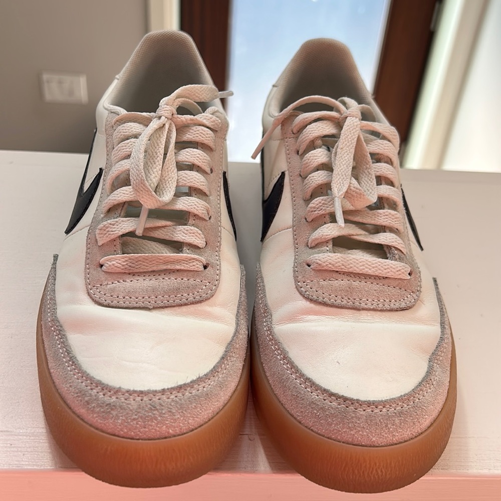 Nike leather, cream coloured, skate sneaker